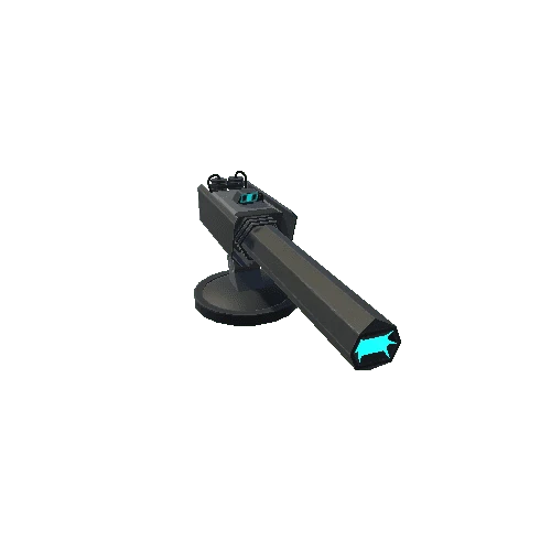 Sci-Fi Cannon_fbx Variant